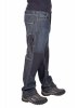 Spodnie robocze jeans męskie z wzmocnieniami -100% bawełna-FIRI : Rozmiar - W36-L34