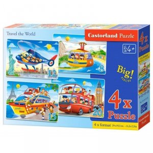 Puzzle 4w1 travel the world