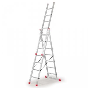 DRABINA TRZYELEMENTOWA 3X9 SZCZEBLI AK280.3