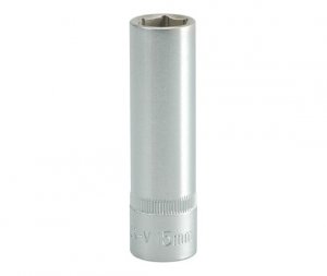 NASADKA DŁUGA 6-KĄTNA CHROMOWANA 1/2'' 15MM
