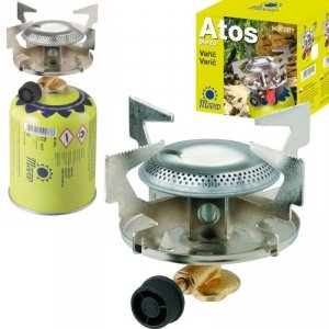 Kuchenka turystyczna na gaz na kartusze gazowe z gwintem 7/16 ATOS 1.8kW