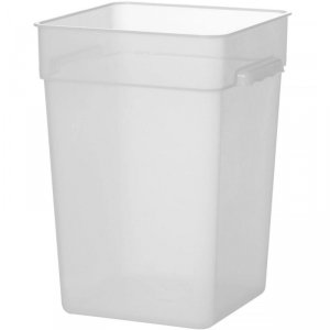 Pojemnik spożywczy do przechowywania żywności z podziałką 20.8 l 290 x 290 x 400 mm - Hendi 870969
