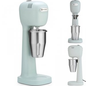 Shaker spieniacz do koktajli mlecznych 400 W niebieski - Hendi 221655