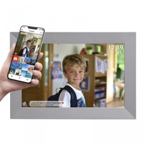 Ramka cyfrowa 10.1'' 16GB microSD WiFi Frameo PFF-1026GR - szara