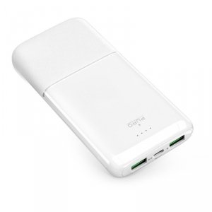 Powerbank 10000mAh USBA USB-C 22.5W - biały