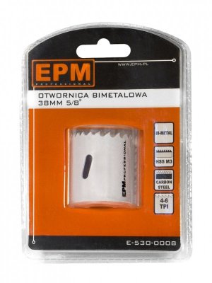 OTWORNICA BI-METALOWA 38MM UCHWYT 5/8&#039;&#039;
