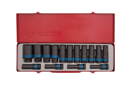 KOMPLET NASADEK UDAROWYCH 1/2 15CZ DŁUGIE 6-KĄT. 10-32MM