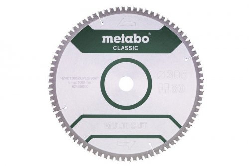 PIŁA TARCZOWA MULTI CUT CLASSIC 305*30MM Z80.