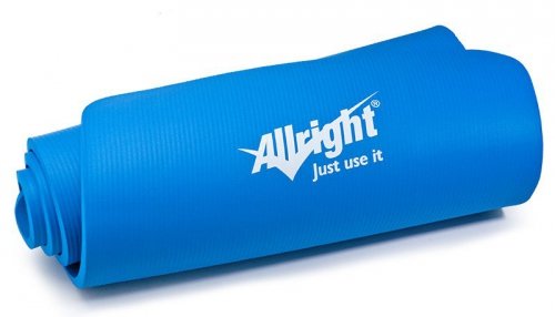 MATA NBR ALLRIGHT 140x60x1cm NIEBIESKA