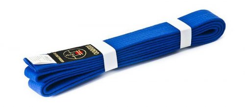 PAS DO KIMON 280cm niebieski BUSHINDO