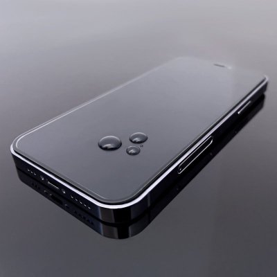 Szkło hartowane 9H na cały ekran Samsung Galaxy S24+ z czarną ramką Full Glue
