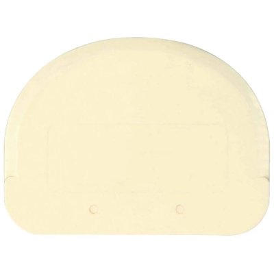 Skrobka do ciasta cukiernicza półokrągła 120 x 88 mm