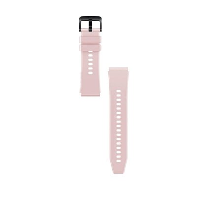 Pasek silikonowy do zegarka Huawei Watch GT 2/3/4/2 Pro/3 Pro/4 Pro/GT 2e 46mm - pudrowy