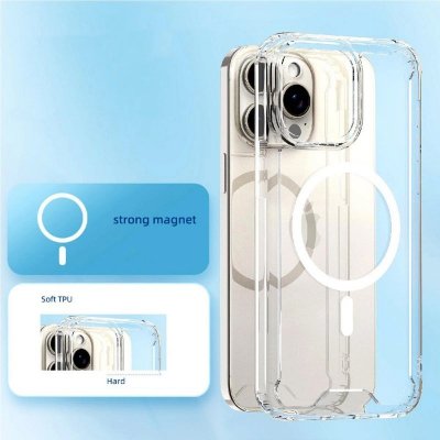 Etui case na Samsung Galaxy S24 FE Clear Corner Case MagSafe - przezroczyste