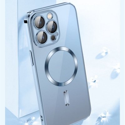 Etui case na Samsung Galaxy S24 FE Electroplated Magsafe - czarne