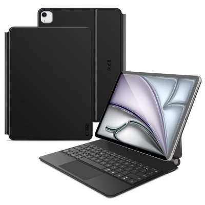 Etui z klawiaturą na iPad Pro 12.9'' 2020 / 2021 / 2022 / iPad Air 13'' 2024 / 2025 Smartcase Magnetic - czarne