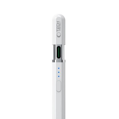Rysik magnetyczny do tabletu iPad Digital Magnetic Stylus Pen 3 - biały