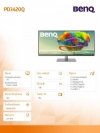 BENQ MONITOR 34 CALI PD3420Q LED QHD/IPS/5MS/GL/HDMI/DP