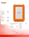 LACIE DYSK RUGGED 5TB USB 3.1 2,5 STFR5000800