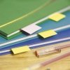 ZAKŁADKI INDEKSUJĄCE PAPIEROWE 25X76MM 3M POST-IT® 671/3 MIX 3X100SZT