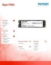 PATRIOT DYSK SSD P300 256GB M.2 PCIE GEN 3 X4 1700/1100