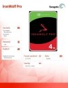 SEAGATE DYSK IRONWOLFPRO 4TB 3.5'' 256MB ST4000NT001