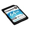 KINGSTON KARTA PAMIĘCI SD 64GB CANVAS GO PLUS 170/70MB/S CL10 U3 V30