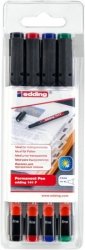 FOLIOPISY EDDING 141 F MIX KOLORÓW 0.6MM 4SZT