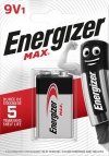 BATERIA ALKALICZNA 6F22 (9V) ENERGIZER MAX