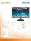 PHILIPS MONITOR 23,8 CALI 242S9JML VA DVI HDMI DP PIVOT
