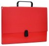 TECZKA Z RĄCZKĄ A4 OFFICE PRODUCTS CZERWONA TEKTURA POWLEKANA PP 50MM