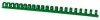 GRZBIET PLASTIKOWY 16MM (145 KARTEK) OFFICE PRODUCTS ZIELONY 100 SZT.