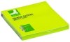 KARTECZKI SAMOPRZYLEPNE 76X76MM Q-CONNECT BRILLIANT ZIELONE 80KART