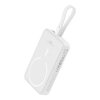 Powerbank magnetyczny Baseus Magnetic Mini 10000mAh, Lightning 20W MagSafe (biały)
