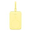 Powerbank magnetyczny Baseus Magnetic Mini 10000mAh, USB-C 20W MagSafe (żółty)