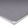 TABLICA TEKSTYLNA 90X120CM MATBOARDS 5405-29K SZARA RAMA ALUMINIOWA