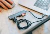 Verbatim USB flash disk, USB C, 128GB, Plectra, czarny, 30225, USB C