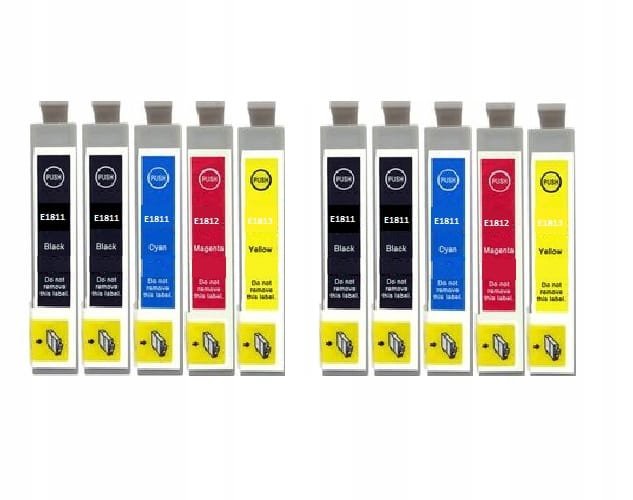 10 x TUSZE DO EPSON XP202 XP205 XP215 XP305 XP405