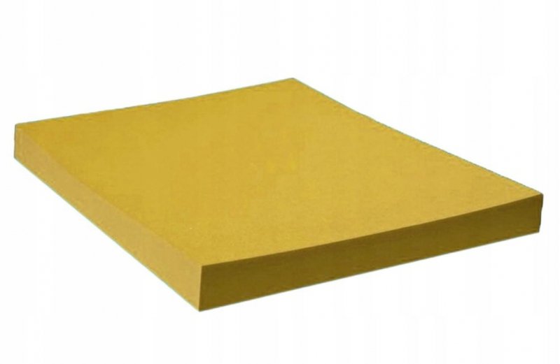 PAPIER OZDOBNY ZŁOTY _ A4 170g gruby - 20 szt