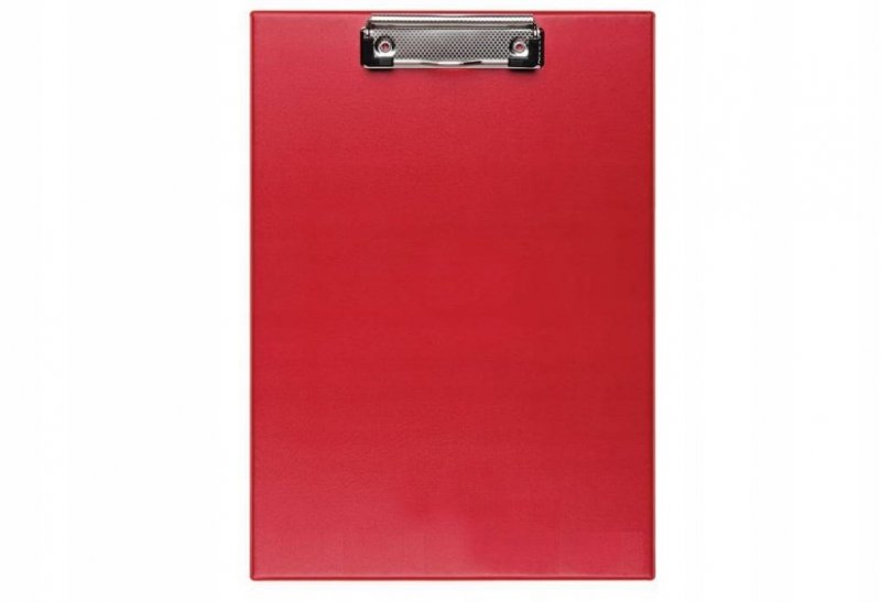 DESKA CLIPBOARD PODKŁADKA - A4 czerwona