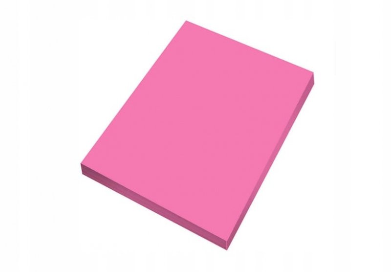PAPIER KSERO RÓŻOWY A4 80g - 100 kartek sztuk