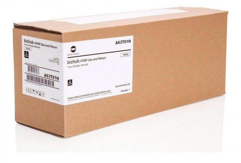 TONER ORYGINALNY MINOLTA TNP34 A63T01H CZARNY 20000 STRON