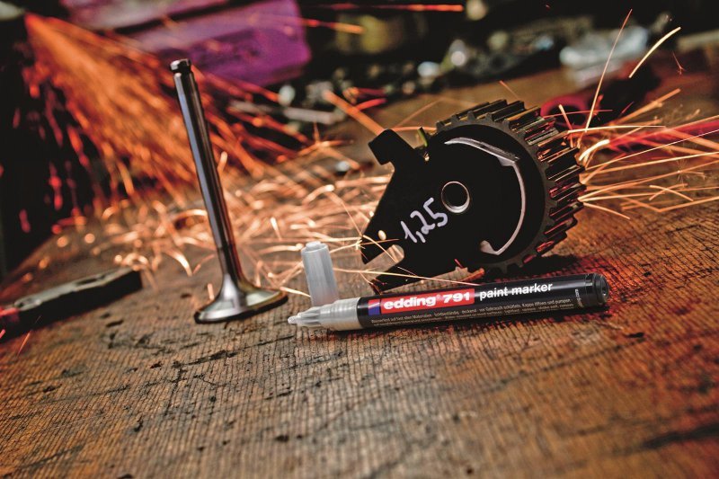 MARKER OLEJOWY EDDING 791 BIAŁY 1-2MM