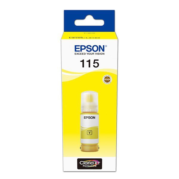 EPSON 115 ORYGINALNY INK / TUSZ C13T07D44A, YELLOW, EPSON ECOTANK L8160, L8180