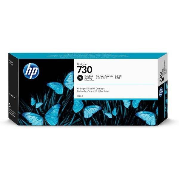 HP ORYGINALNY INK / TUSZ P2V73A, HP 730, PHOTO BLACK, 300ML, HP HP DESIGNJET T1700 44 PRINTER SERIES, T1700DR 44