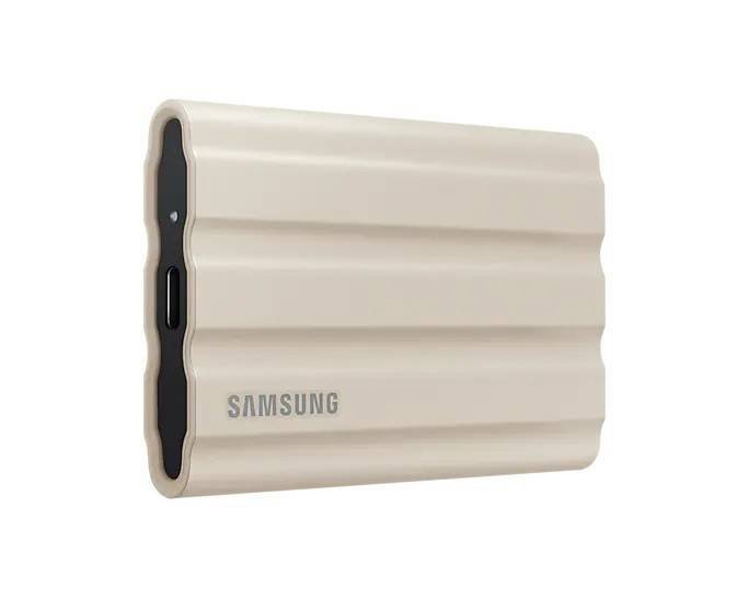 SAMSUNG DYSK SSD T7 SHIELD 1TB USB 3.2, BEŻOWY
