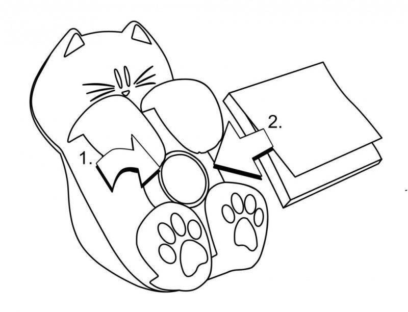 PODAJNIK DO KARTECZEK SAMOPRZYLEPNYCH 3M POST-IT® KOTEK CAT-330 BIAŁY + BLOCZEK SUPER STICKY Z-NOTES
