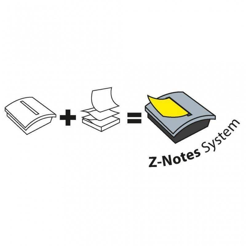 PODAJNIK DO KARTECZEK SAMOPRZYLEPNYCH 3M POST-IT® MIŚ BEAR-330 BIAŁY + BLOCZEK SUPER STICKY Z-NOTES