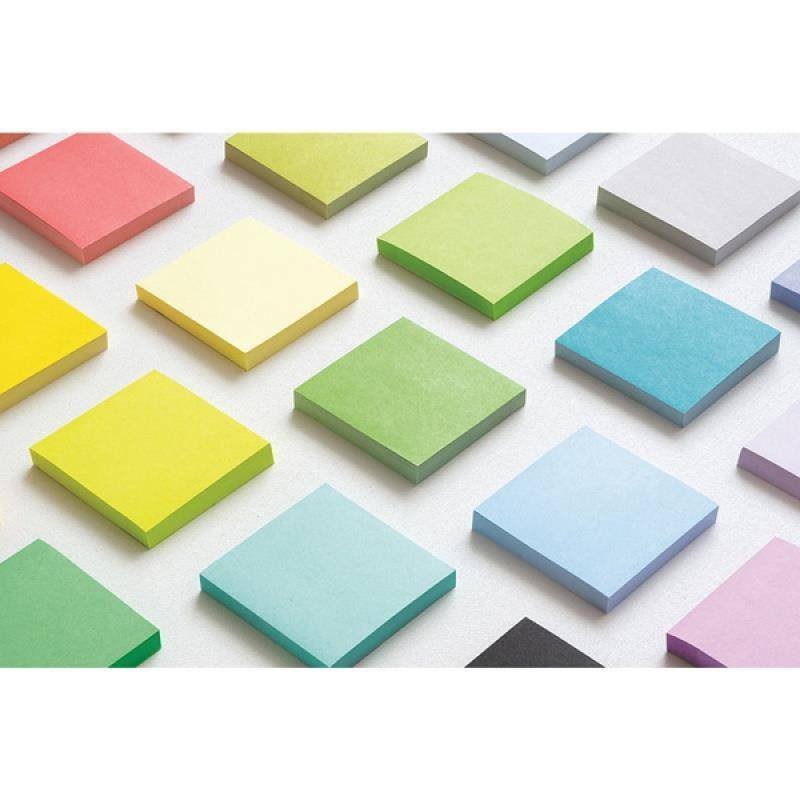 KARTECZKI SAMOPRZYLEPNE BOOST, 76X76MM 3M POST-IT® SUPER STICKY 5X90 KART