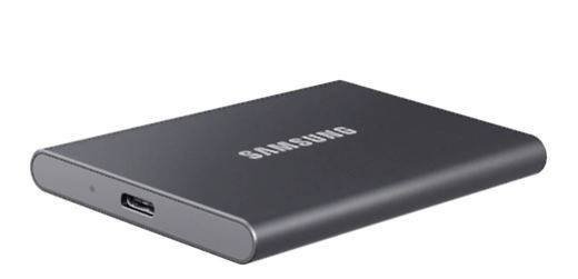 SAMSUNG DYSK PORTABLE T7 2TB USB3.2 GEN.2 SZARY